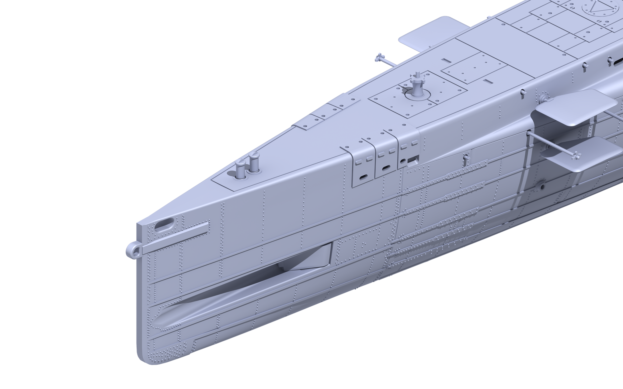 Das Werk - 1/72 S.M. U-Boat 9 - WWI German Submarine