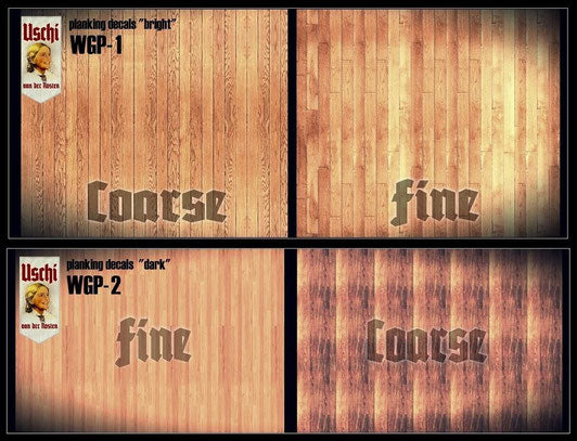 1011 - Dark Planking - DECALS