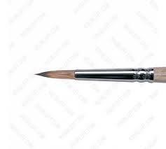 No. 0 KT1-00,84B - 1T14 - Roubloff Kolinsky Brush - Mongoose Imitation Round