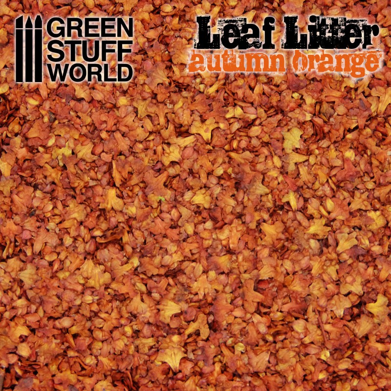 1264 - Leaf Litter -  Orange Autumn