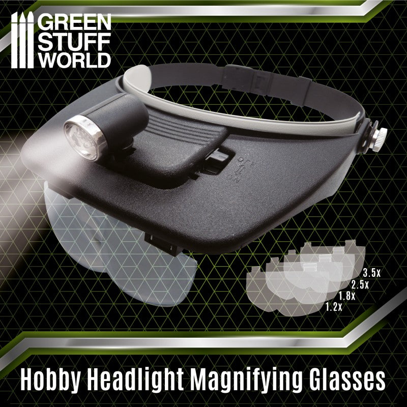 Green Stuff World Magnifying Headlamp