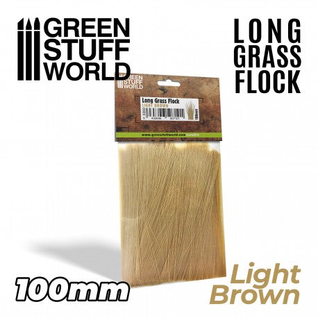 3350 - Long Grass Flock - Light Brown