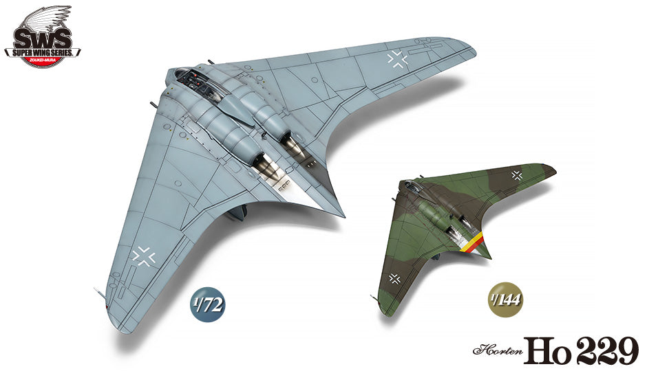 Zoukei-Mura - 1/72 & 1/144 Horten Ho 229