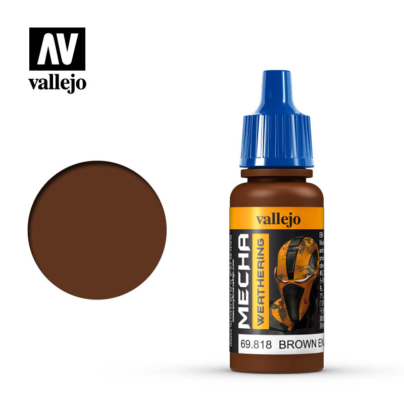 69.818 - Brown Eng Soot (Matt) - Weathering - Mecha Color - 17 ml