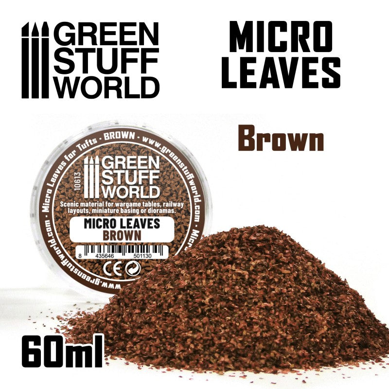 10613 - Micro Leaves Brown Mix
