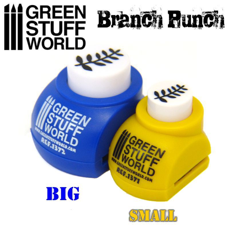 1371 - Leaf Punch - Branch (Yellow) 1:65 1:48 1:43 1:35 1:30 1:22
