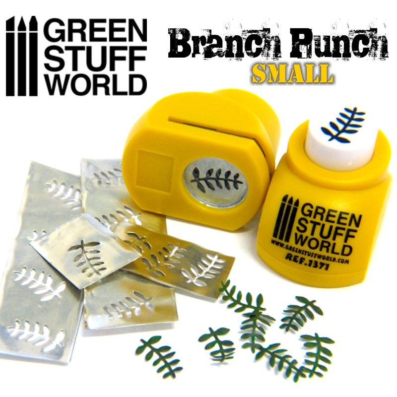 1371 - Leaf Punch - Branch (Yellow) 1:65 1:48 1:43 1:35 1:30 1:22
