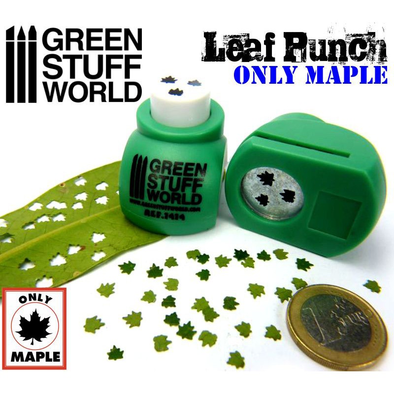 1414 - Leaf Punch - Maple Leaf (Medium Green) 1:16, 1:22 & 1:30
