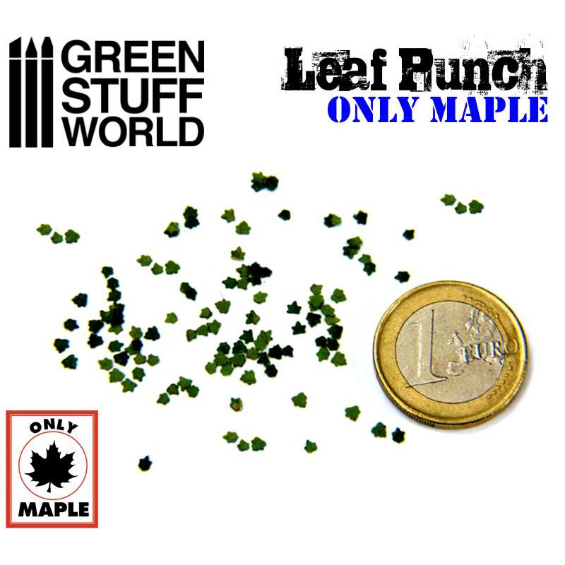 1416 - Leaf Punch - Maple Leaf (Medium Purple) 1:48, 1:65 & 1:80