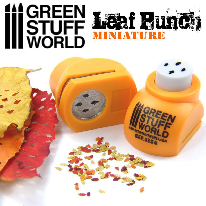 1354 - Leaf Punch - Mixed Oak Leaves (Orange) 1:43, 1:48 & 1:65