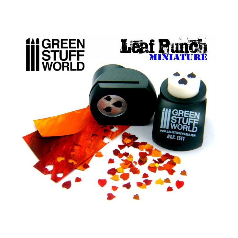 1311 - Leaf Punch - Lime Leaf (Dark Green) 1:16, 1:22 & 1:30