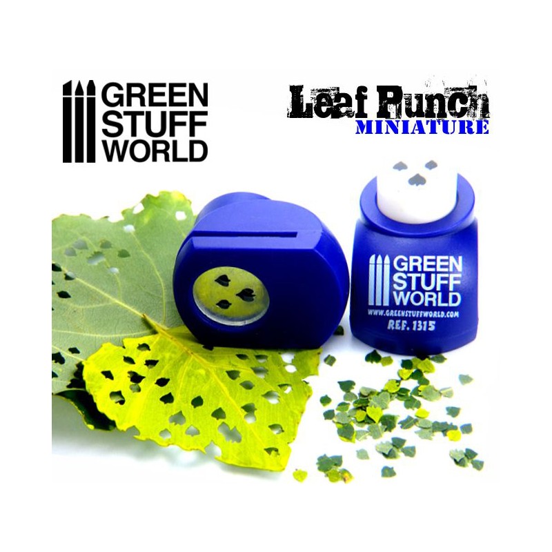 1315 - Leaf Punch - Lime Leaf (Dark Purple) 1:35, 1:43 & 1:48