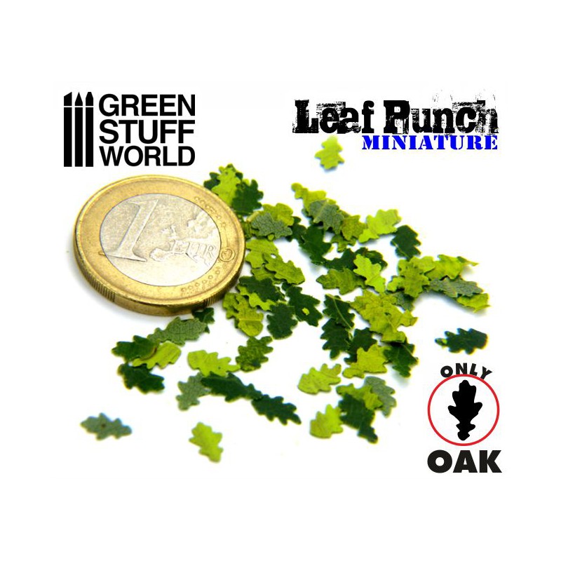 1312 - Leaf Punch - Oak Leaf (Light Green) 1:16, 1:22 & 1:30