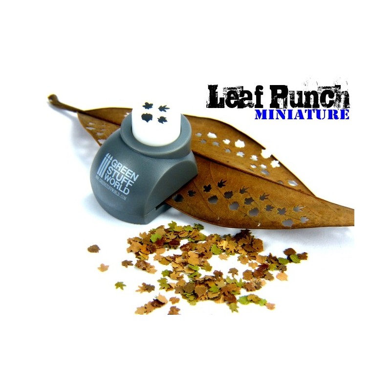 1300 - Leaf Punch - 4 Different (Grey) 1:35, 1:43, and 1:48