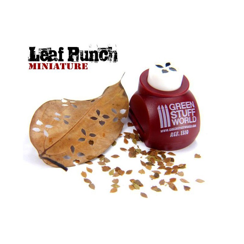 1310 - Leaf Punch - Mixed Leaves (Red) 1:35, 1:43 & 1:48