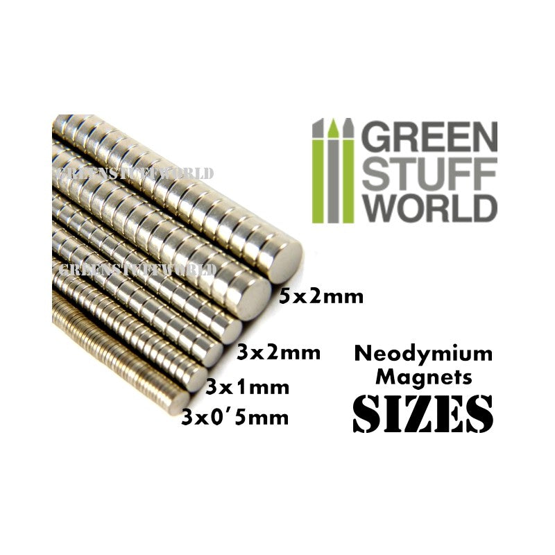 9261 - Neodymium Magnets 5x2mm - set x 50