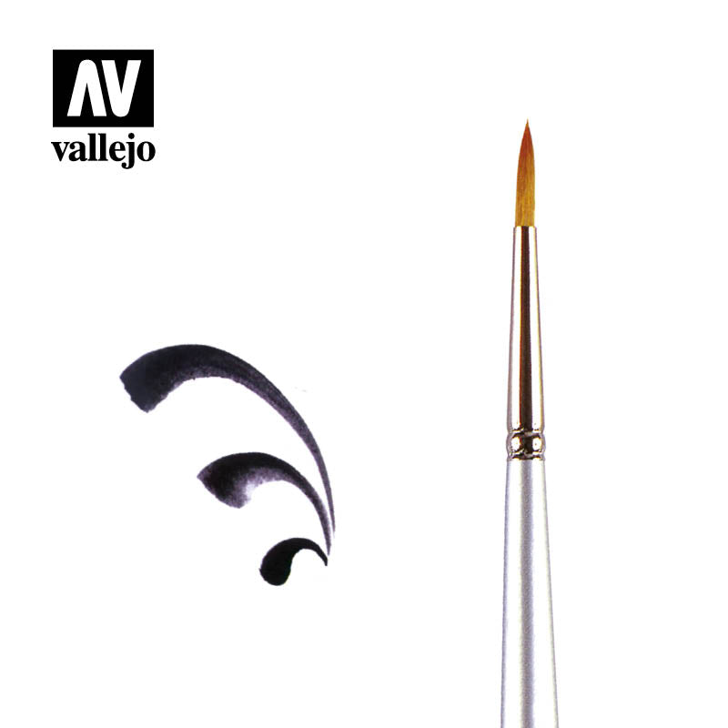 PM02008 - ROUND BRUSH NO 8 - Vallejo Paint Master