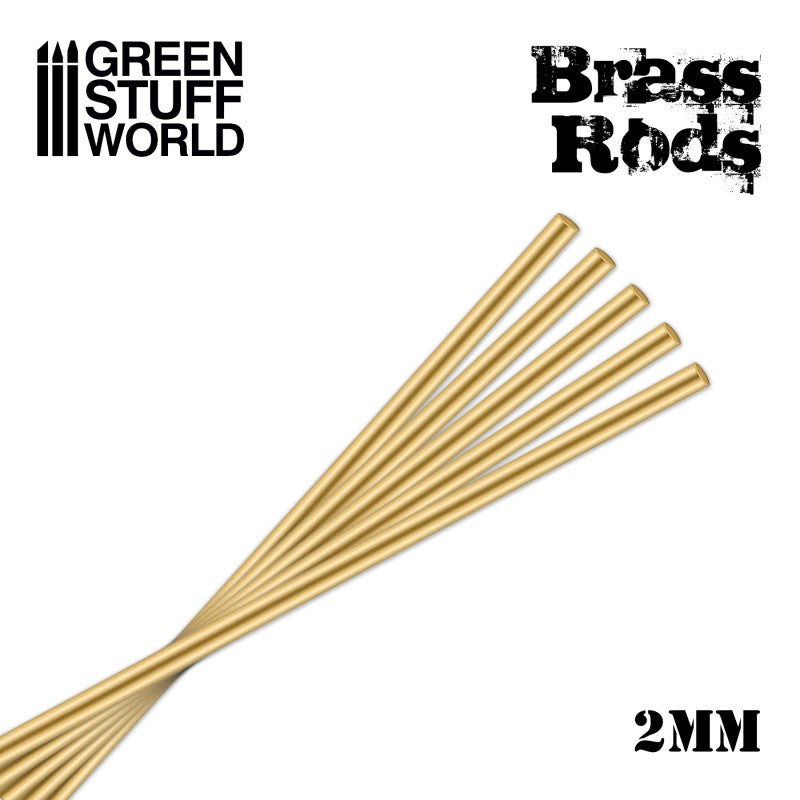 9333 - Brass Rods 2 mm (250mm length)