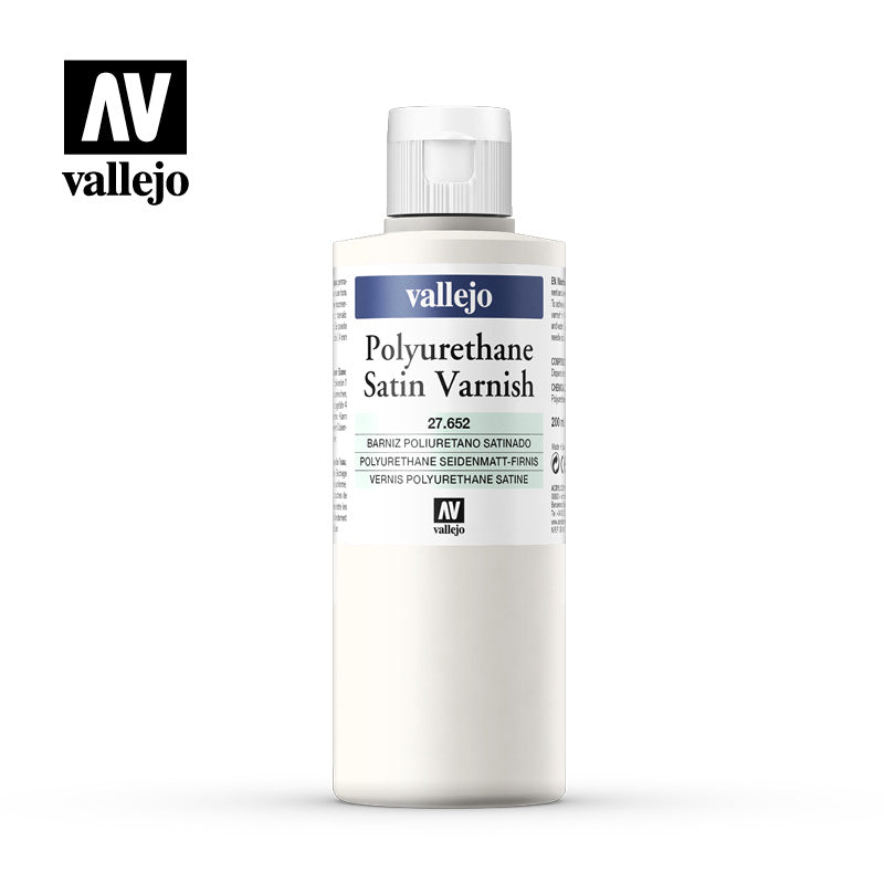 27.652 Polyurethane Satin Varnish 652 - 200 ml- Auxillary