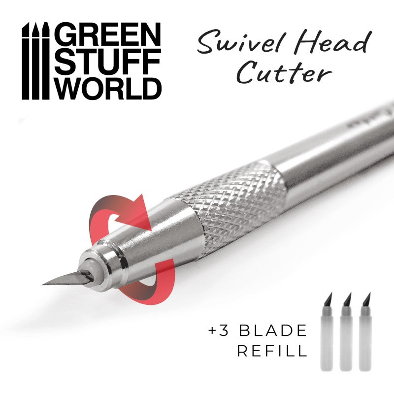 10461 - Metal Swivelhead Hobby Knife