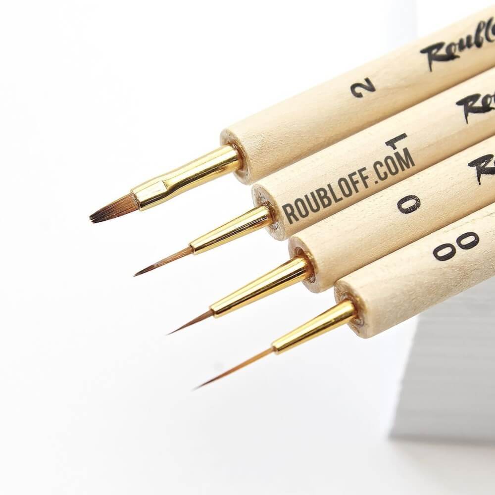 Roubloff Set No.7 "Miniature" (4 brush set)