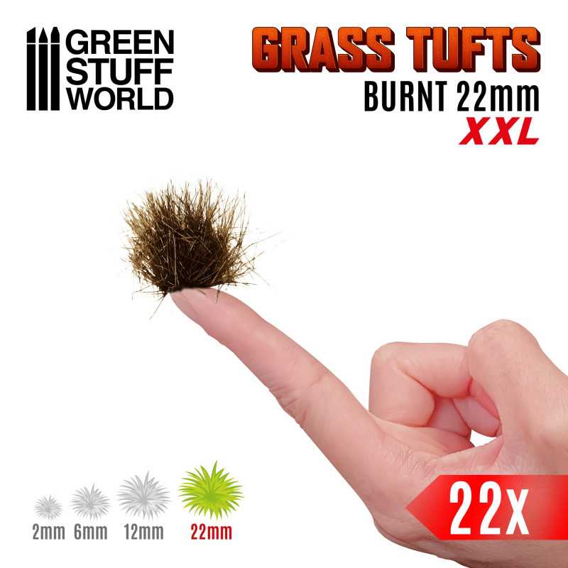 11453 - Grass Tuft's 22mm XXL - Burnt