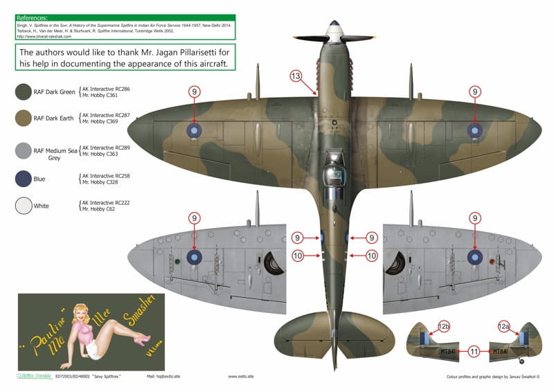 ED48003 - Sexy Spitfire -  1:48