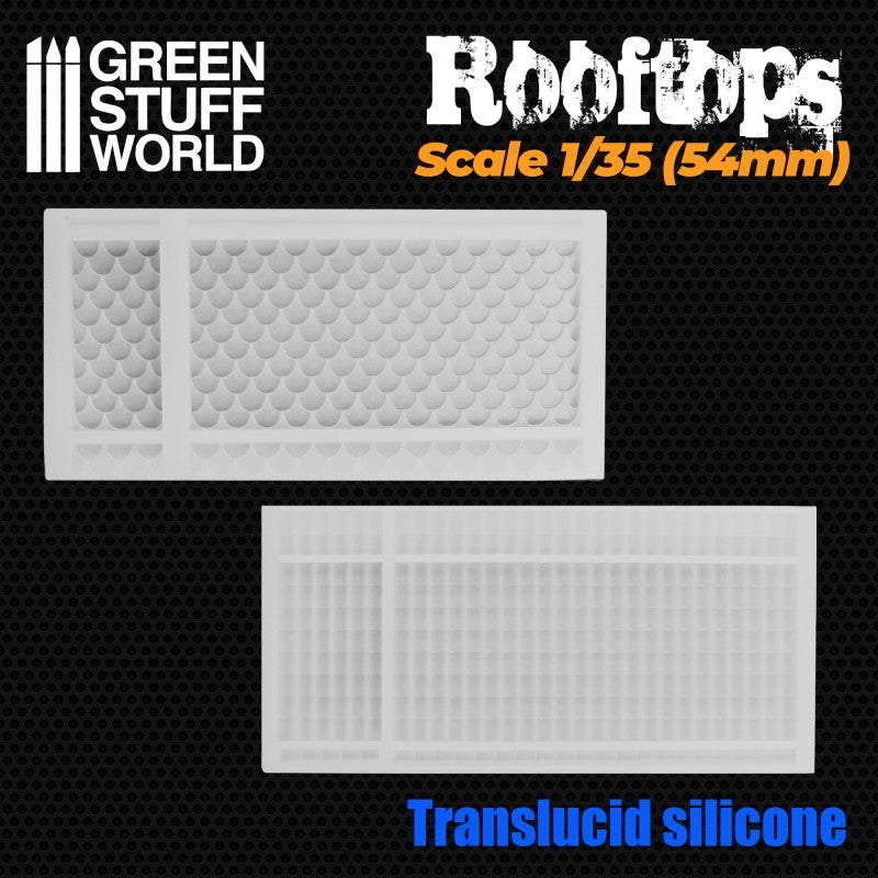 2326 - Rooftop Silicone Mould 1/35 (54mm)