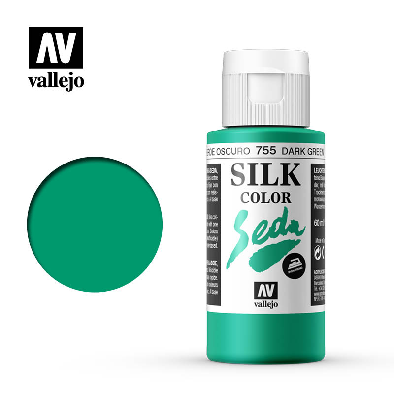 43.755 - Dark Green - Silk Color 60 ml