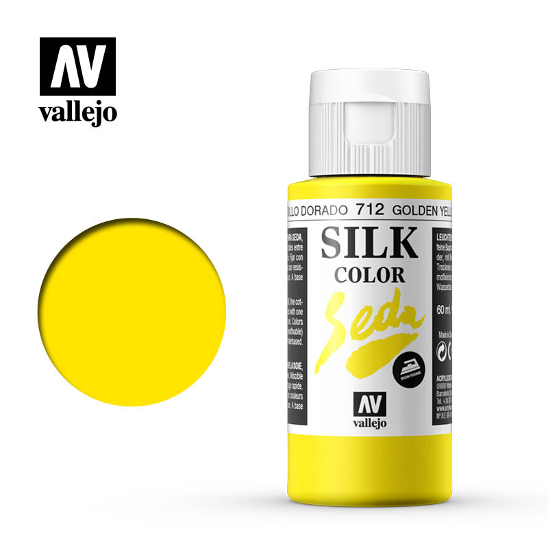 43.712 - Golden Yellow - Silk Color 60 ml