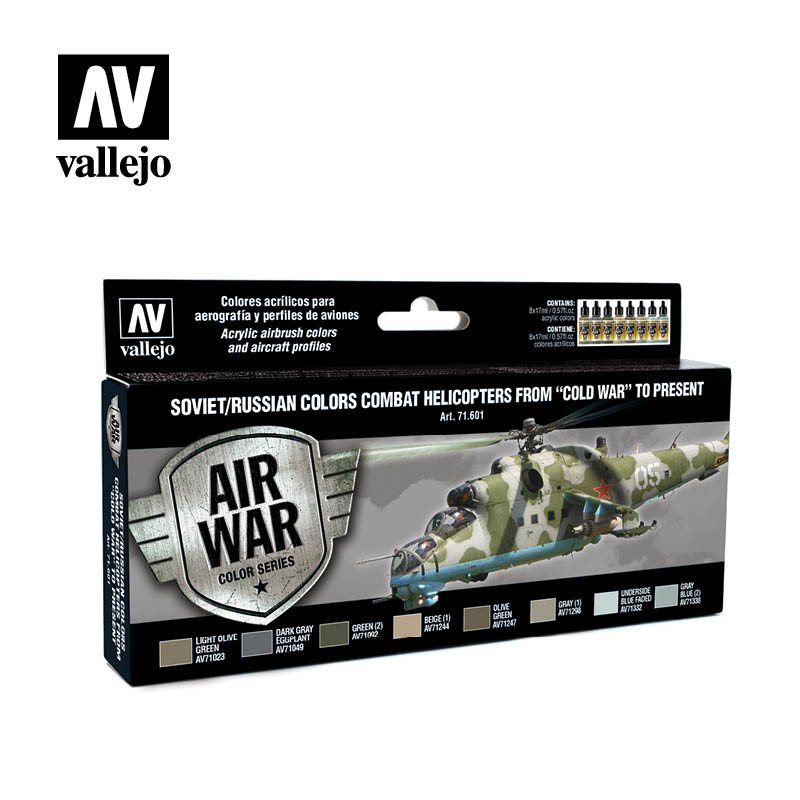 71.601 - Soviet/Russian AF Combat Helicopters - Model Air Set