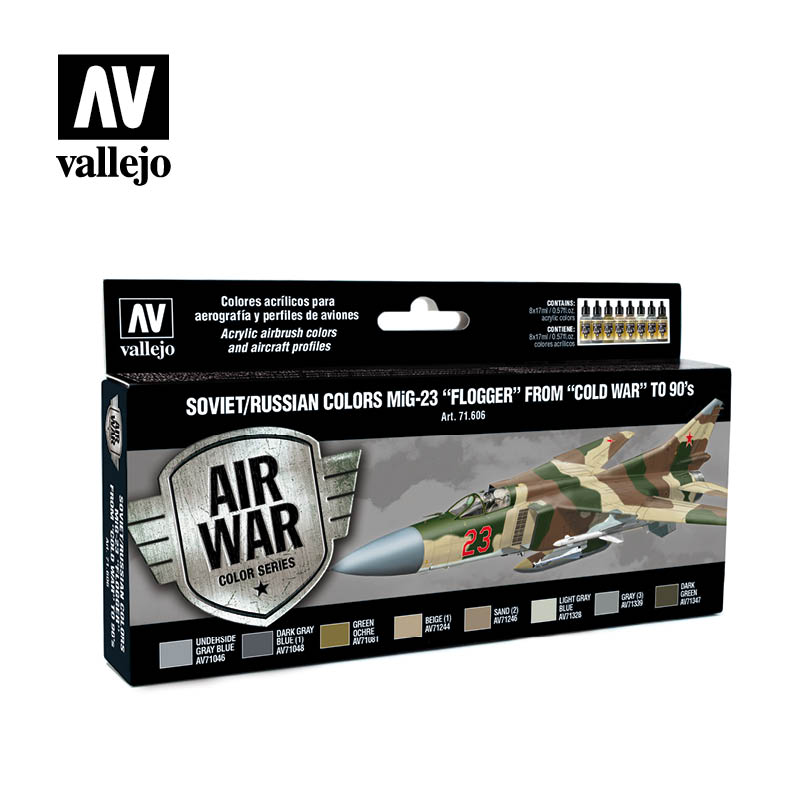 71.606 Soviet/Russian AF Mig-23 Flogger - Model air Set