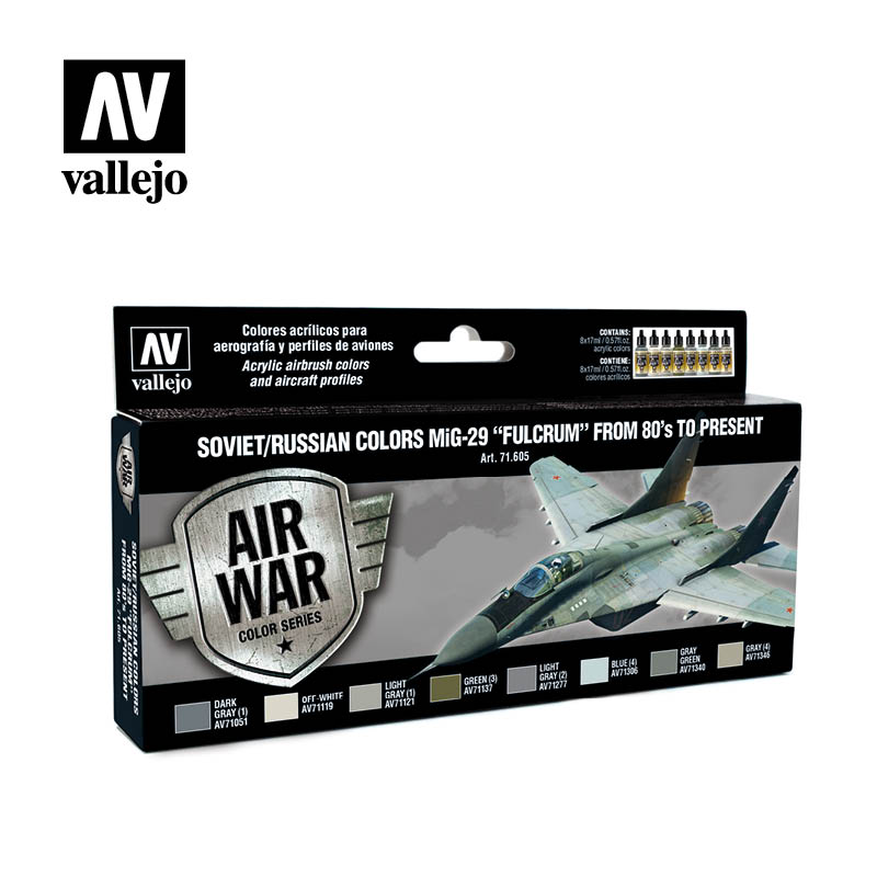 71.605 Soviet/Russian AF Mig-29 Fulcrum - Model air Set