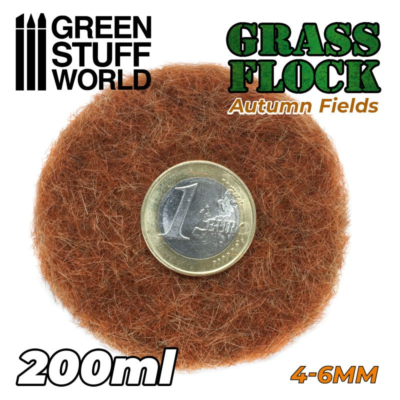 11155 - Grass Flock - AUTUMN FIELDS 4-6mm(200ml)