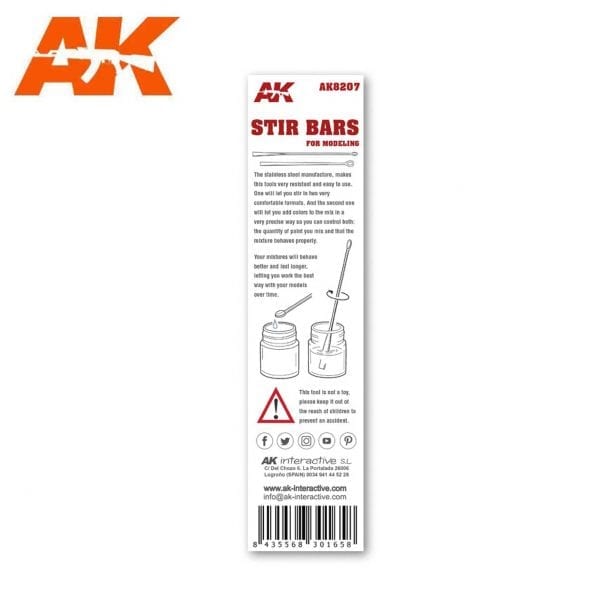 AK8207 - Modelling Stirring Bars