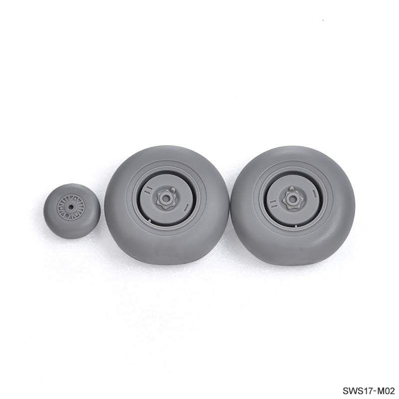 Zoukei-Mura - Hs 129 1/32 Weighted Tyres