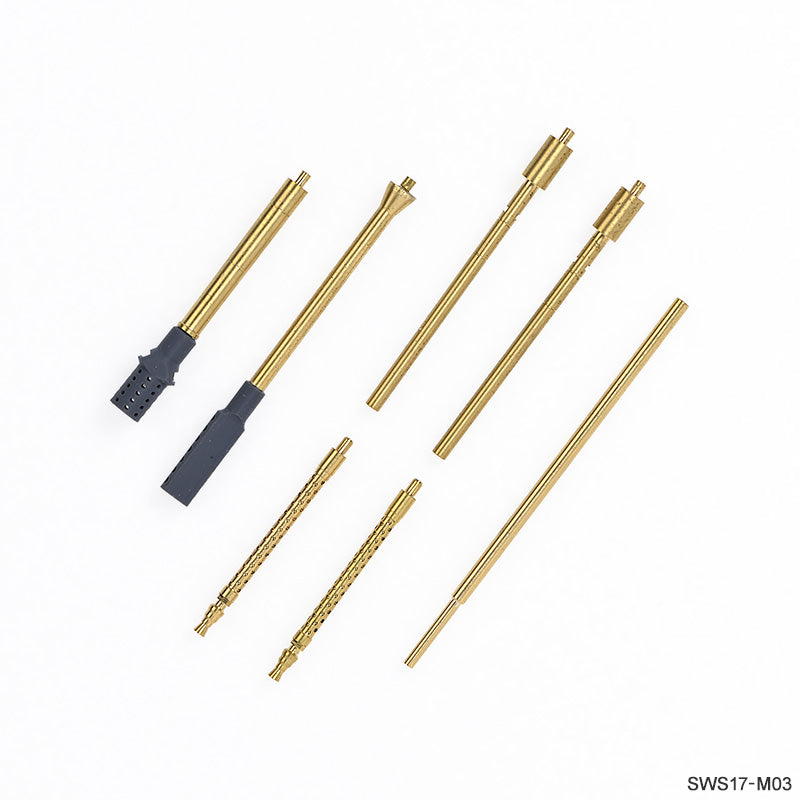 Zoukei-Mura - Hs 129 B-1/B-2 Turned Metal Machine Gun and Pilot Tube Set