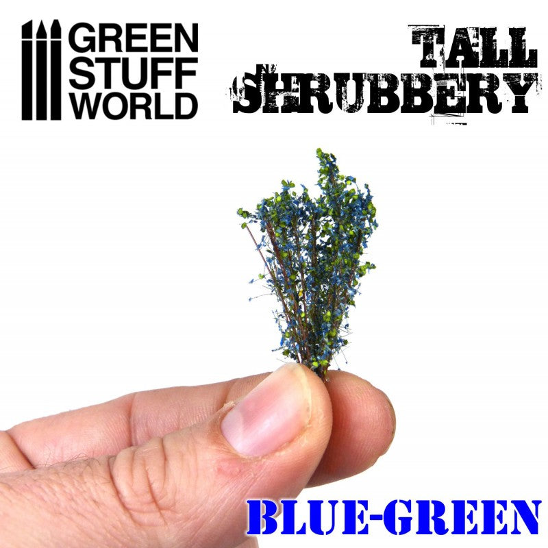 9928 - Tall Shrubbery - Blue Green