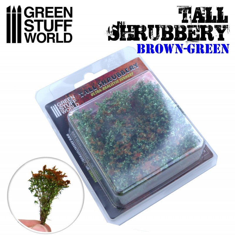 9930 - Tall Shrubbery - Brown Green