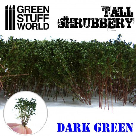 9924 - Tall Shrubbery - Dark Green