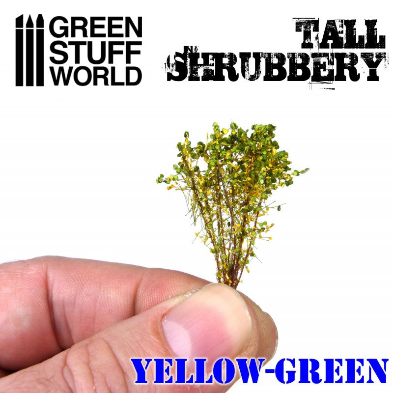 9926 - Tall Shrubbery - Yellow Green