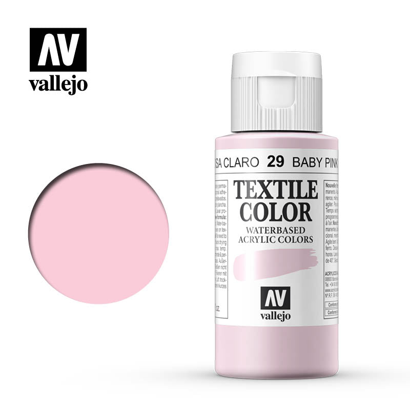 40.029 - Baby Pink - Opaque - Textile Color - 60 ml