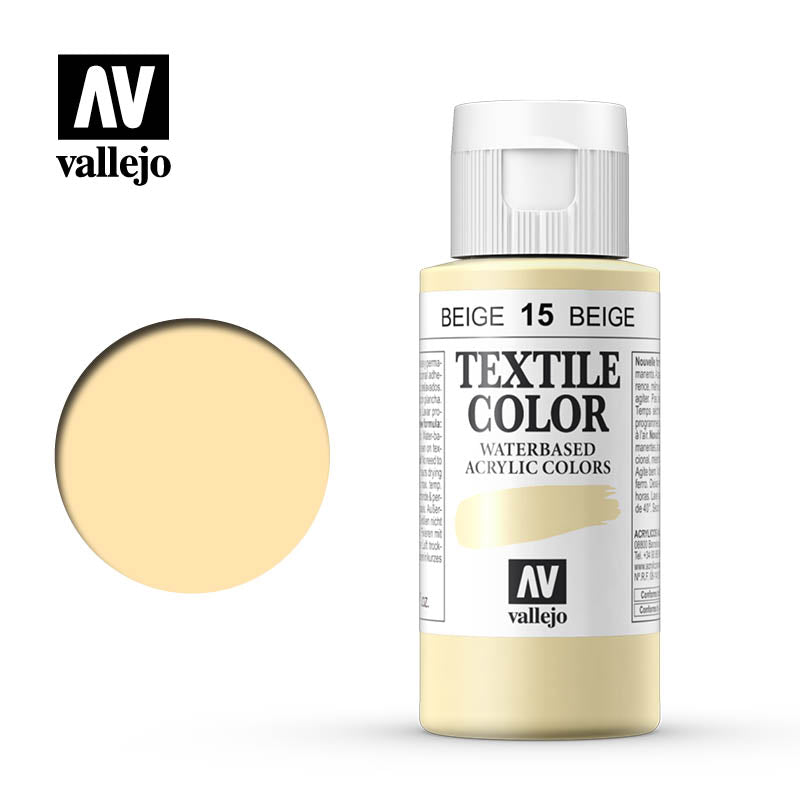 40.015 - Beige - Opaque - Textile Color - 60 ml