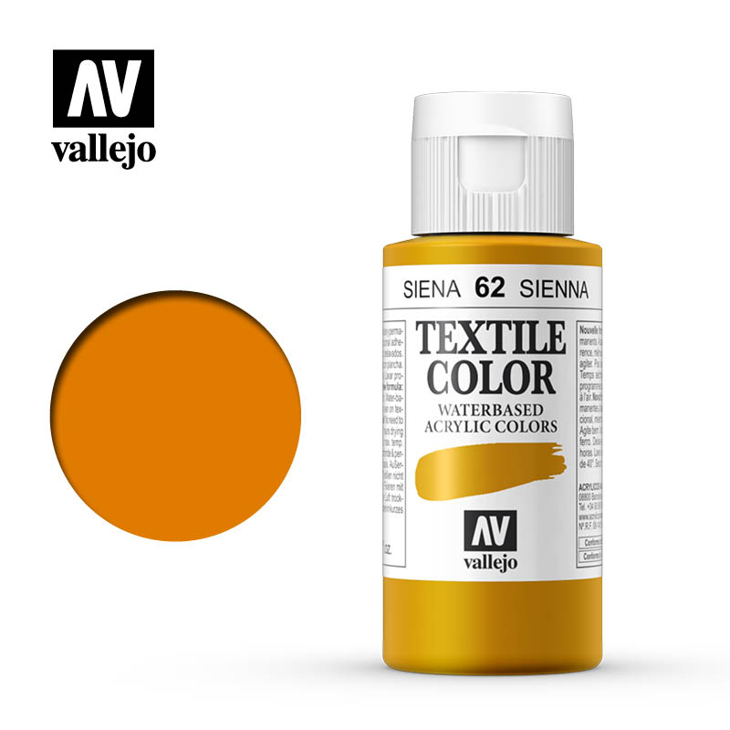 40.062 - Sienna - Opaque - Textile Color - 60 ml