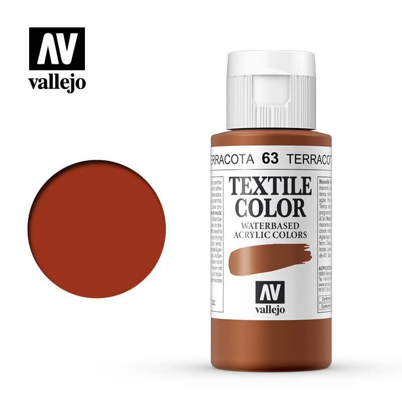 40.063 - Terracotta - Opaque - Textile Color - 60 ml