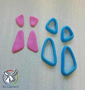 3D Gizmo's - Triangle Dangle Cutters (4 set)
