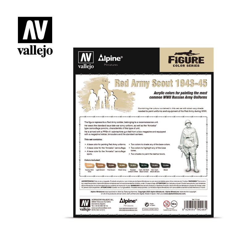 70.248 - Red Army Scout 1943-45 (ALPINE FIGURE & PAINTS)