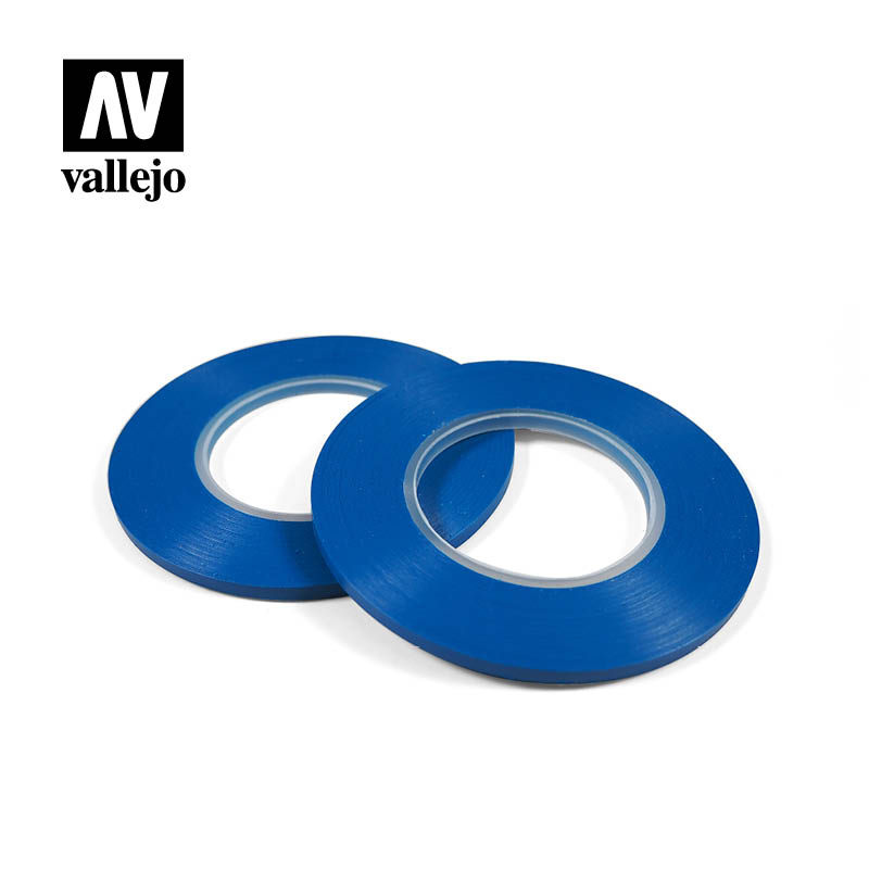 T07009 - Flexible Masking Tape 3mm x 18,m - Twin Pack - Vallejo Tools