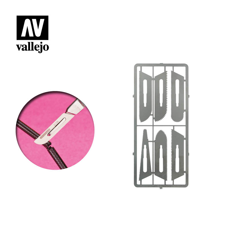 T06008 - Precision Saw Set (0.24mm) - Vallejo Tools