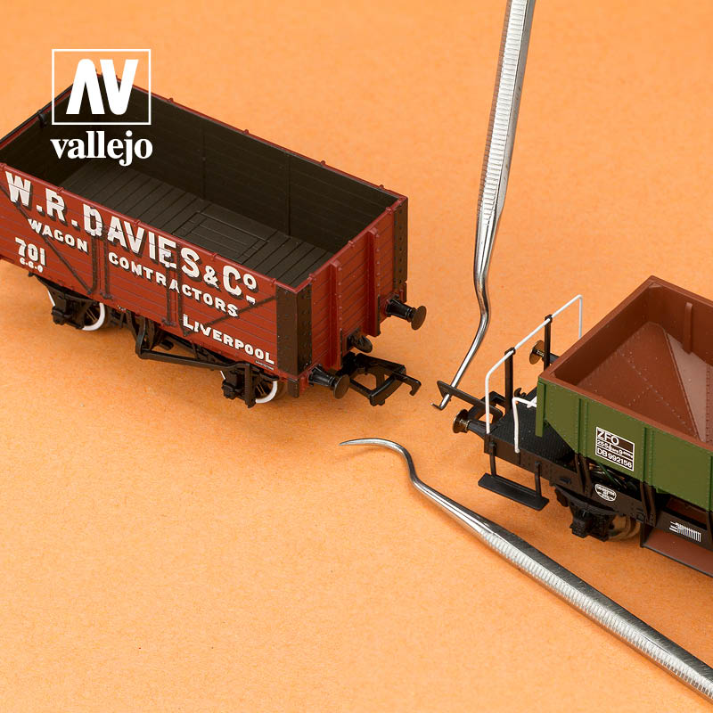 T02001 - Vallejo Set of 3 Stainless Steel Probes